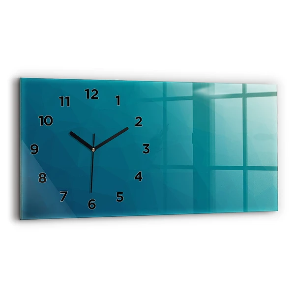 Horizontale Uhr mit motiv Marine Abstraktion