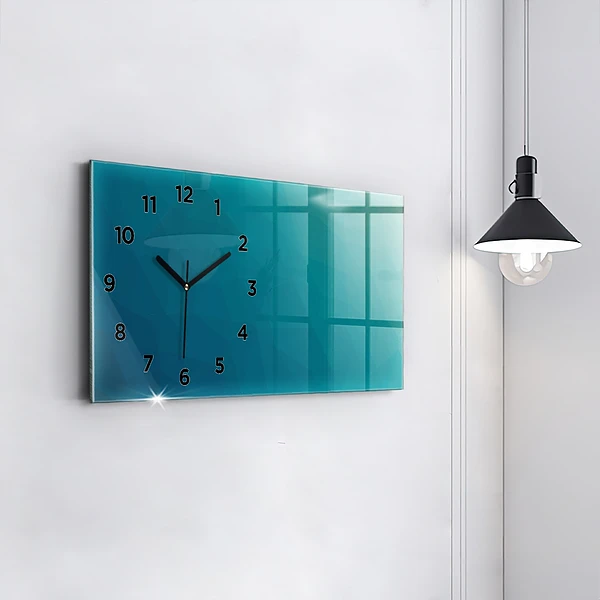 Horizontale Uhr mit motiv Marine Abstraktion