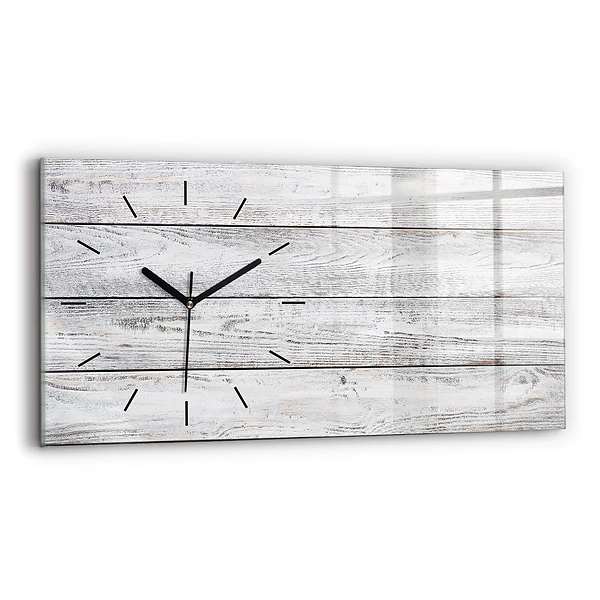 Horizontale Uhr mit motiv Bemalte Bretter