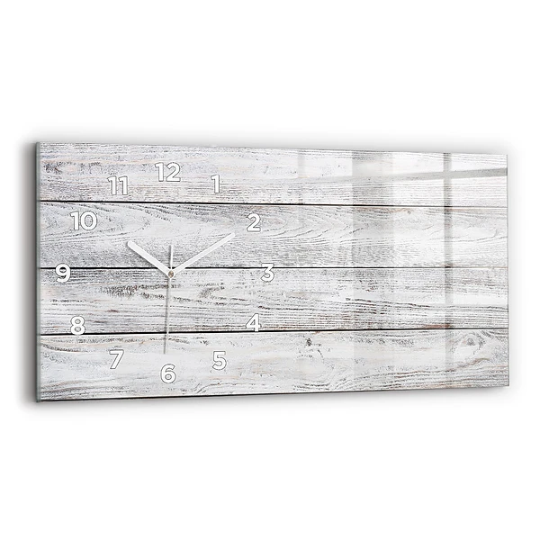 Horizontale Uhr mit motiv Bemalte Bretter