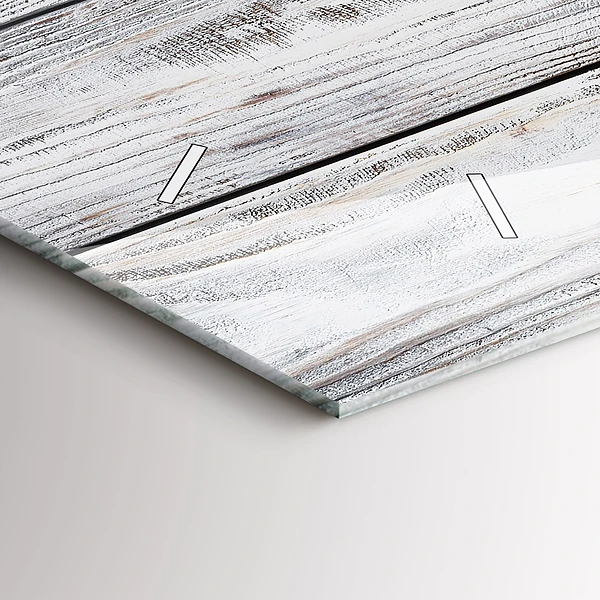 Horizontale Uhr mit motiv Bemalte Bretter