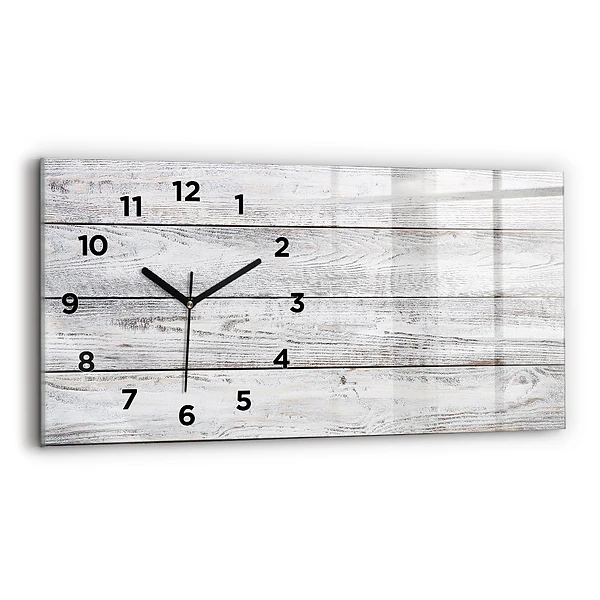 Horizontale Uhr mit motiv Bemalte Bretter
