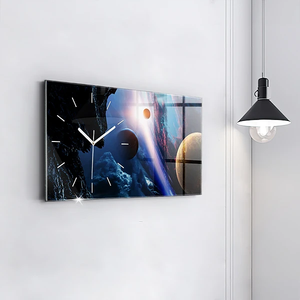 Horizontale Uhr Große Galaxie