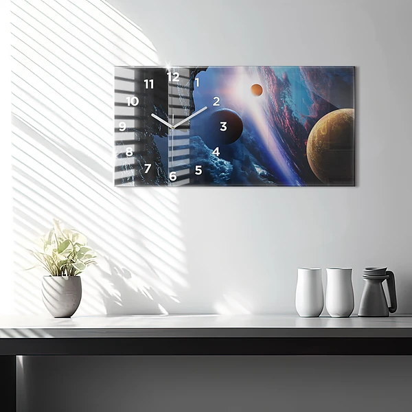 Horizontale Uhr Große Galaxie