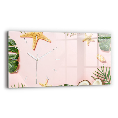 Horizontale Uhr mit motiv Sommerstimmung