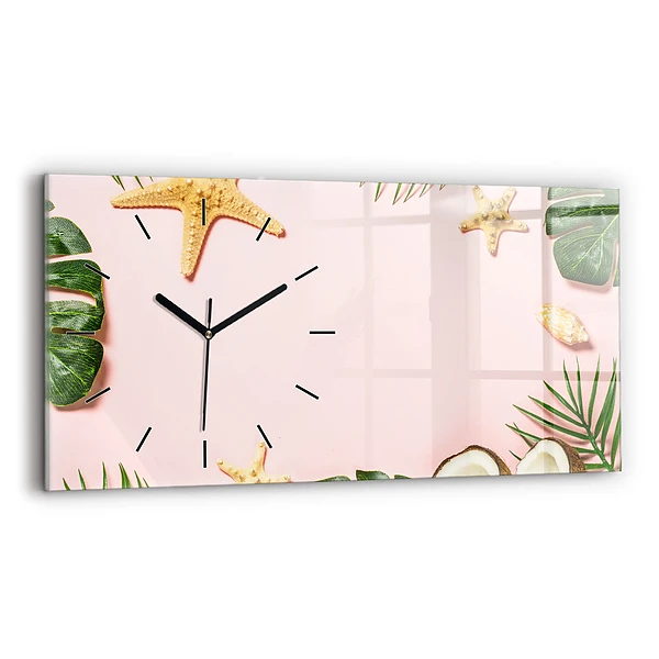 Horizontale Uhr mit motiv Sommerstimmung