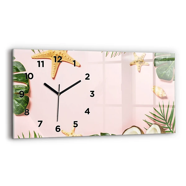 Horizontale Uhr mit motiv Sommerstimmung