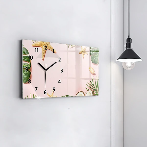 Horizontale Uhr mit motiv Sommerstimmung