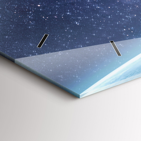 Horizontale Uhr Astronaut