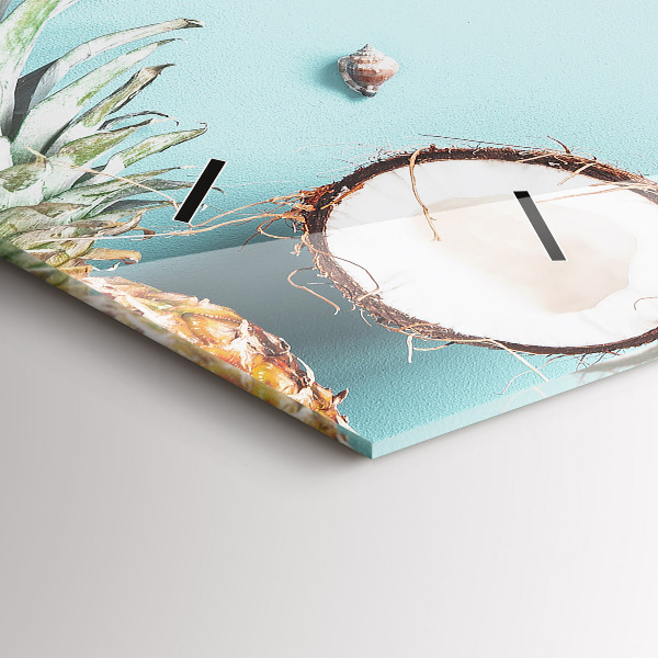 Horizontale Uhr mit motiv Sommer Komposition