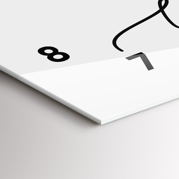 Horizontale Uhr Inschrift Sei du selbst