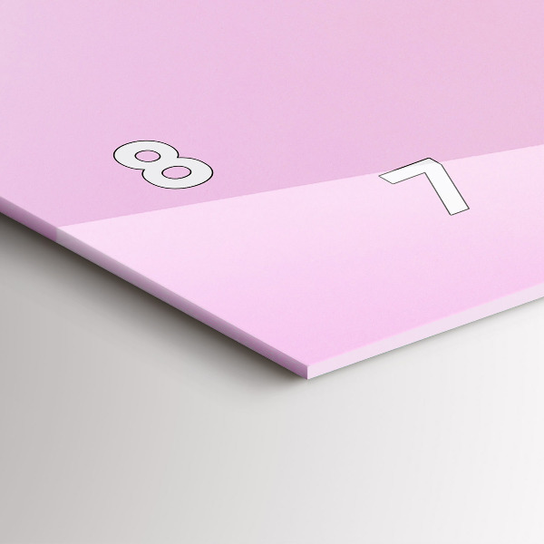 Horizontale Uhr Herz aus Blumen