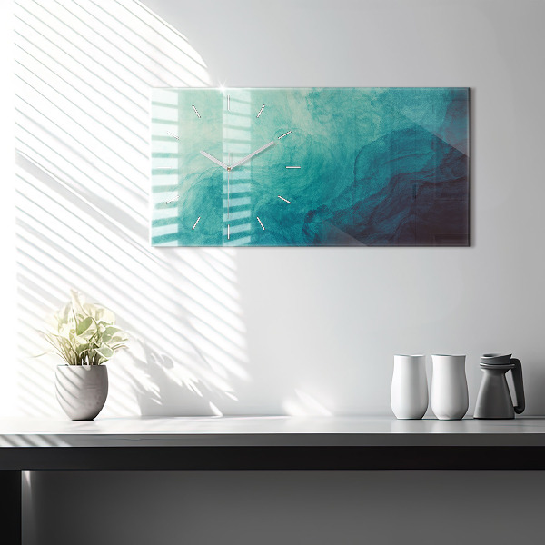 Horizontale Uhr mit motiv Tiefe Abstraktion