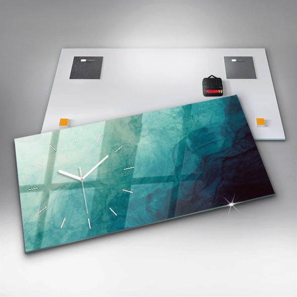 Horizontale Uhr mit motiv Tiefe Abstraktion