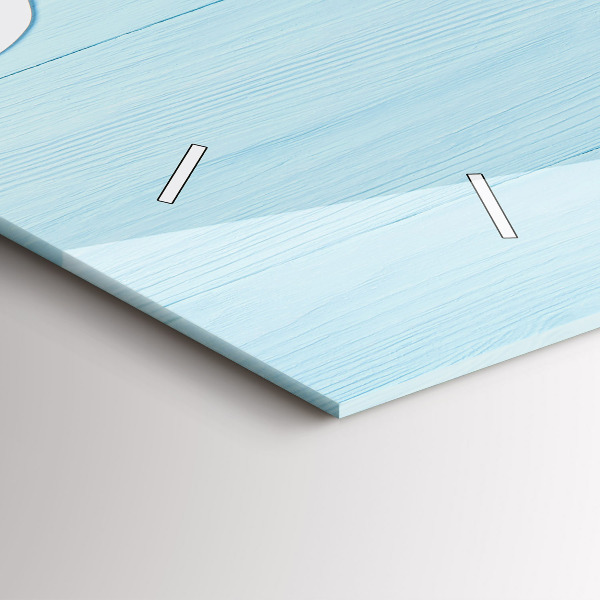 Horizontale Uhr Kindertafel