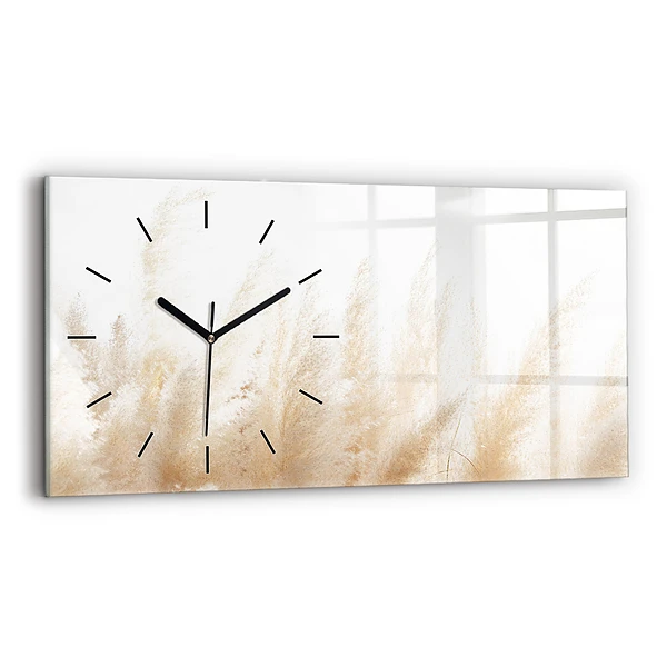 Horizontale Uhr Maserung abstrakt