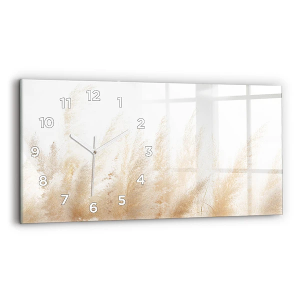 Horizontale Uhr Maserung abstrakt