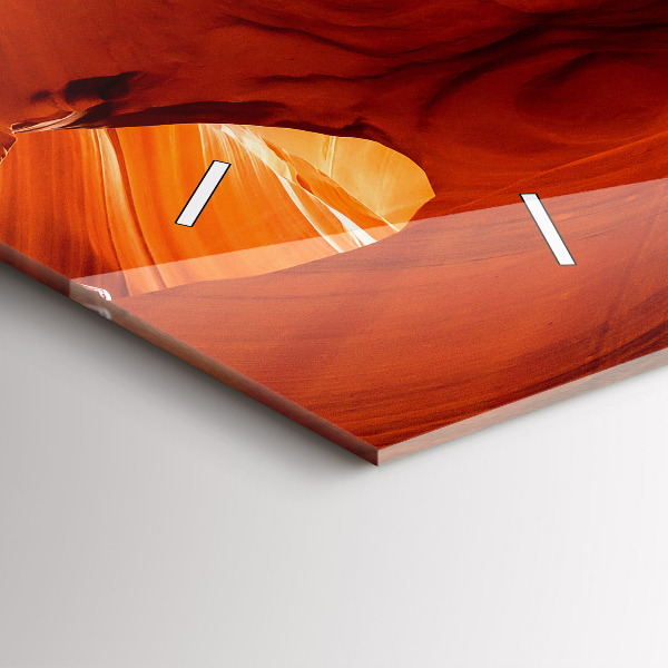 Horizontale Uhr Schlucht