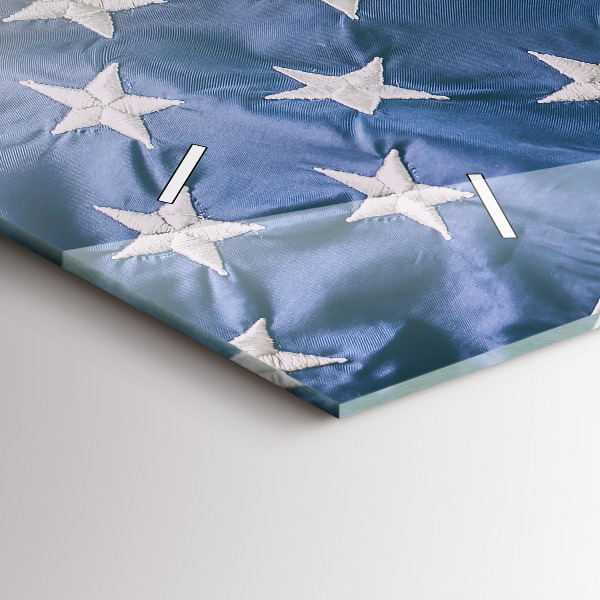 Horizontale Uhr Amerikanische Flagge