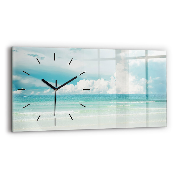Horizontale Uhr Landschaft mit Meer
