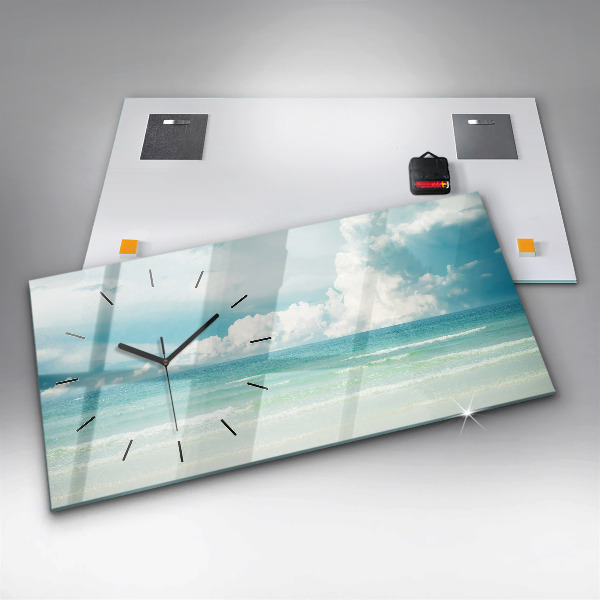 Horizontale Uhr Landschaft mit Meer