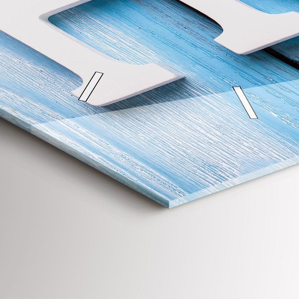 Horizontale Uhr Hausinschrift