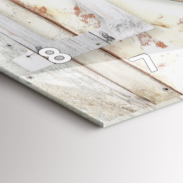 Horizontale Uhr Inschrift der Liebe