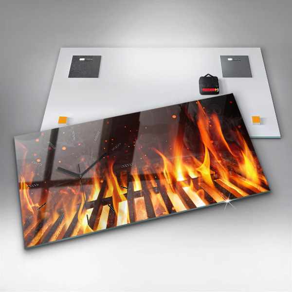 Horizontale Uhr Barbecue