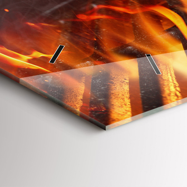 Horizontale Uhr Barbecue