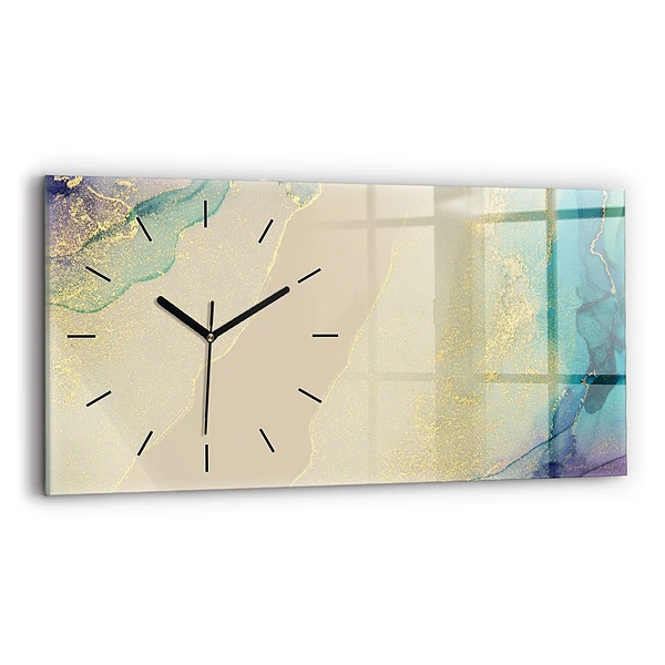 Horizontale Uhr Elegante Abstraktion