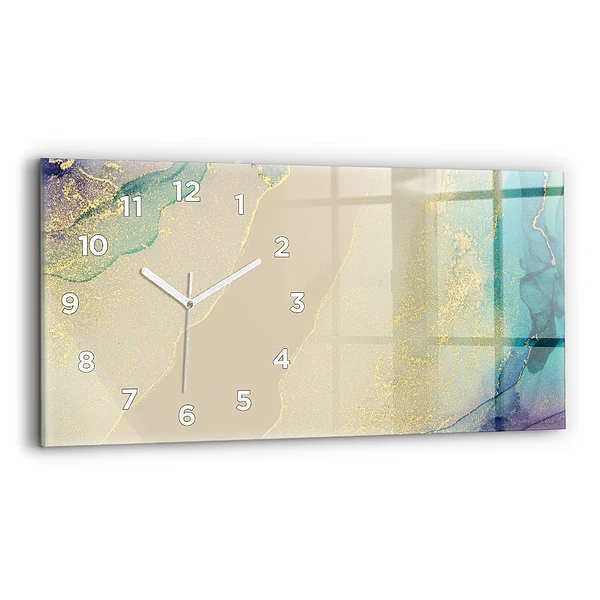 Horizontale Uhr Elegante Abstraktion