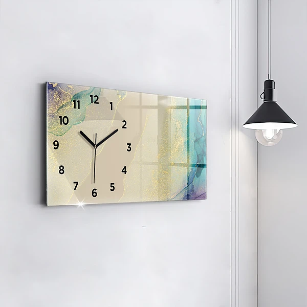 Horizontale Uhr Elegante Abstraktion