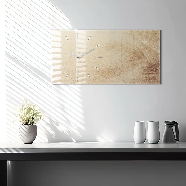 Horizontale Uhr Sommer-Accessoires