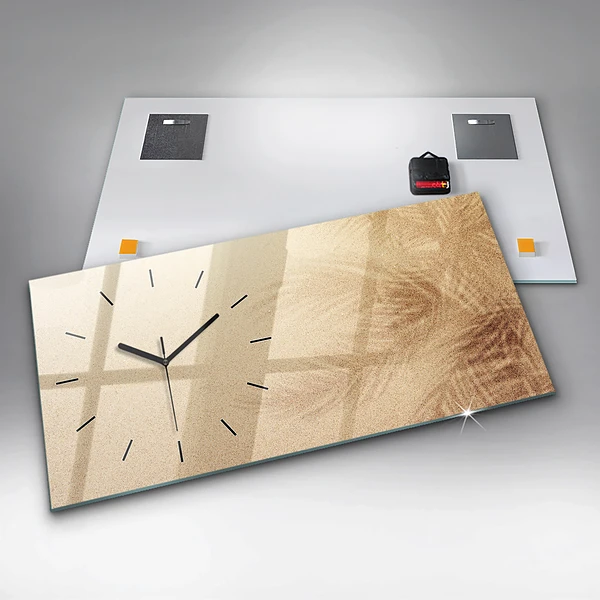Horizontale Uhr Sommer-Accessoires