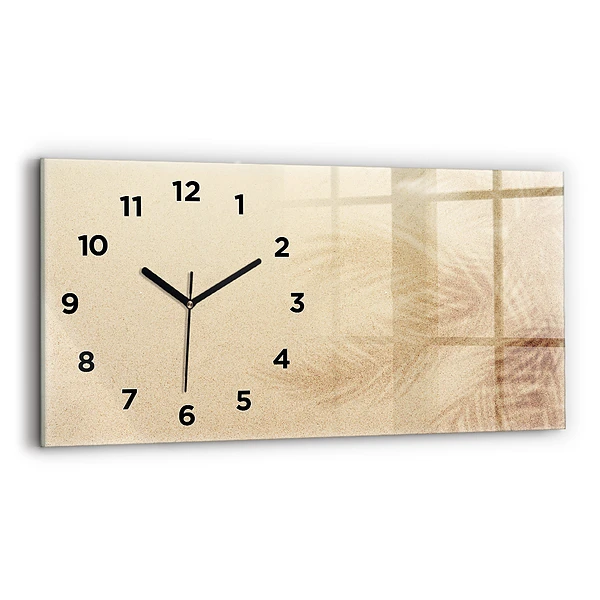 Horizontale Uhr Sommer-Accessoires