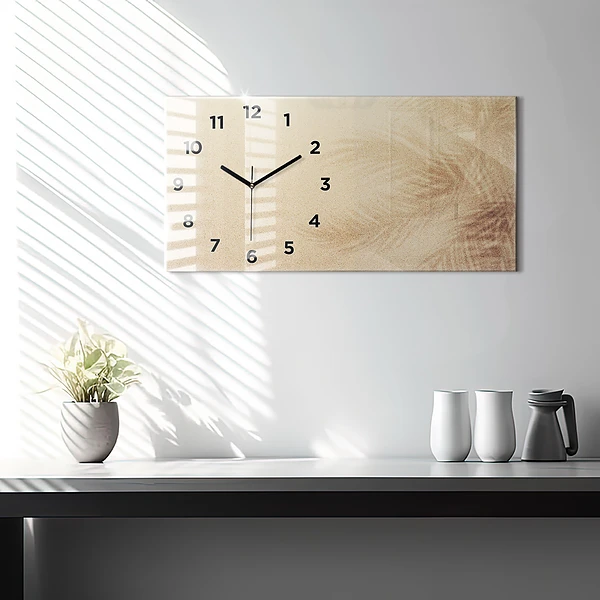 Horizontale Uhr Sommer-Accessoires