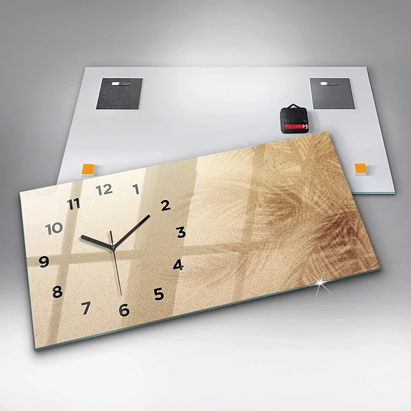 Horizontale Uhr Sommer-Accessoires