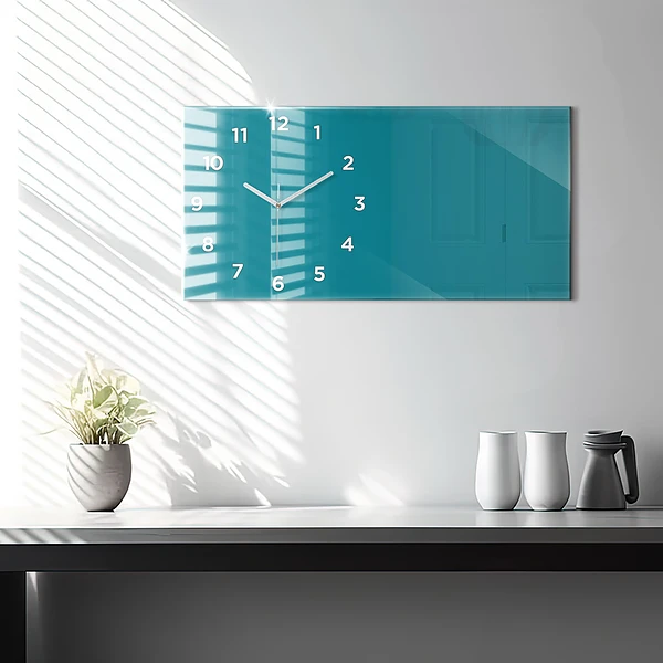 Horizontale Uhr Farbe marineblau