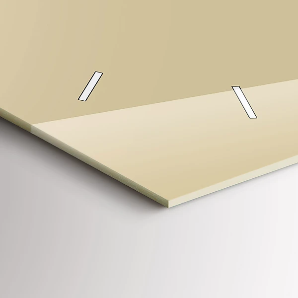 Horizontale Uhr Farbe beige