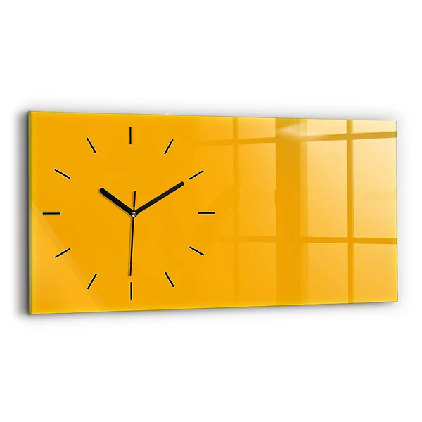 Horizontale Uhr Farbe goldgelb