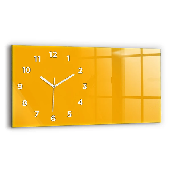 Horizontale Uhr Farbe goldgelb