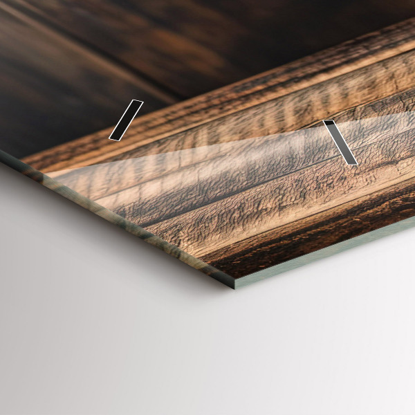 Horizontale Uhr mit motiv Tasse Kaffee