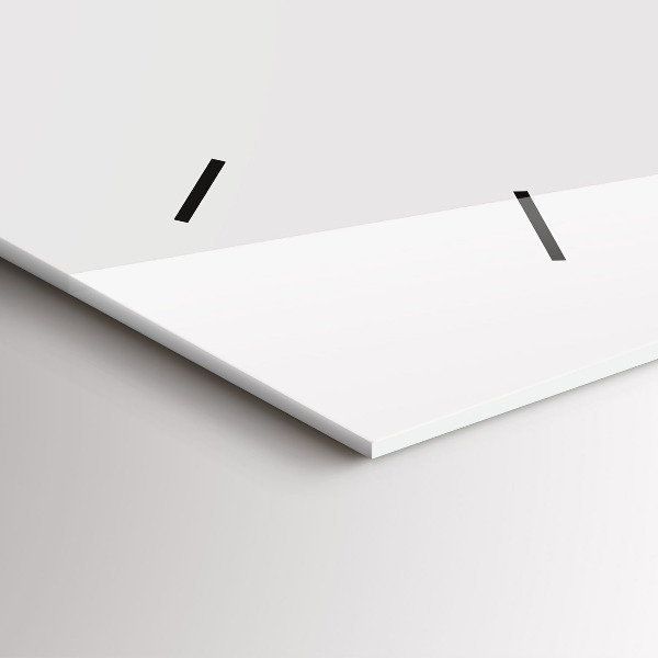 Horizontale Uhr mit motiv Mondphasen und das Auge