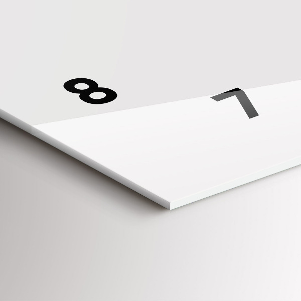 Horizontale Uhr mit motiv Mondphasen und das Auge