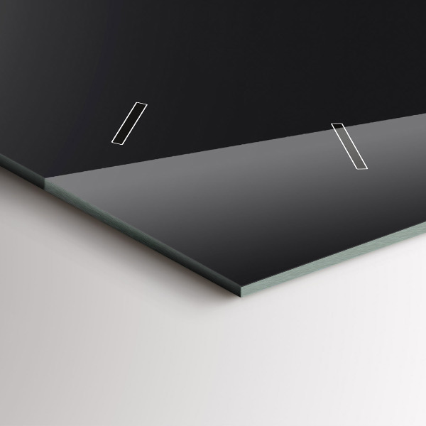 Horizontale Uhr Mondphasen und Sanduhr