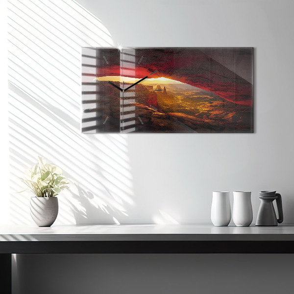 Horizontale Uhr mit motiv Grand Canyon Arizona