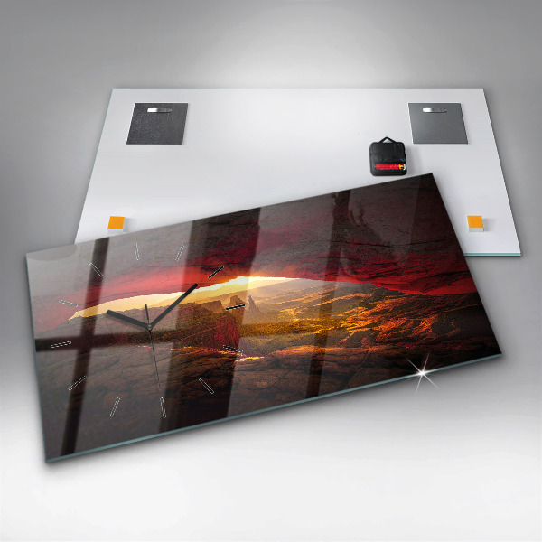 Horizontale Uhr mit motiv Grand Canyon Arizona