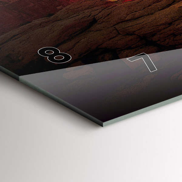 Horizontale Uhr mit motiv Grand Canyon Arizona