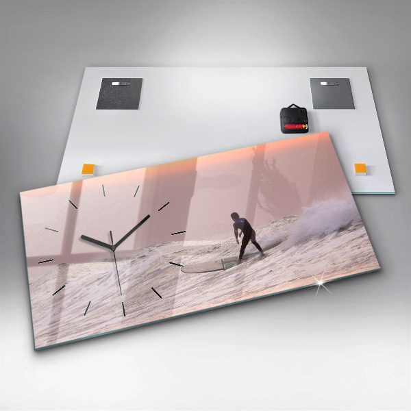 Horizontale Uhr Surfer auf Hawaii