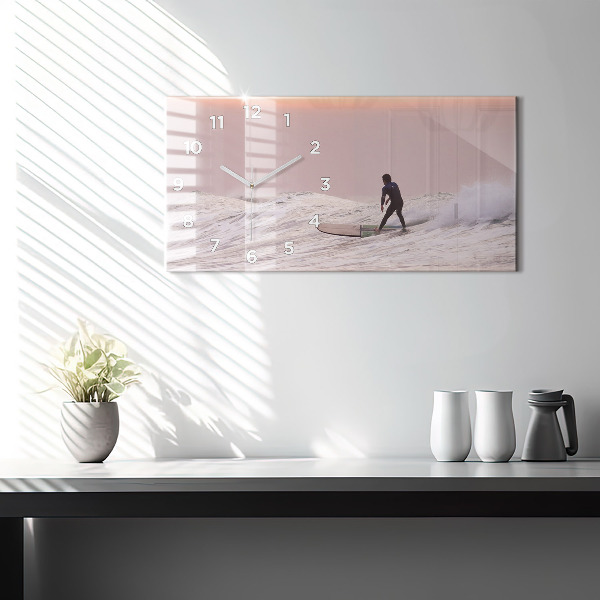Horizontale Uhr Surfer auf Hawaii